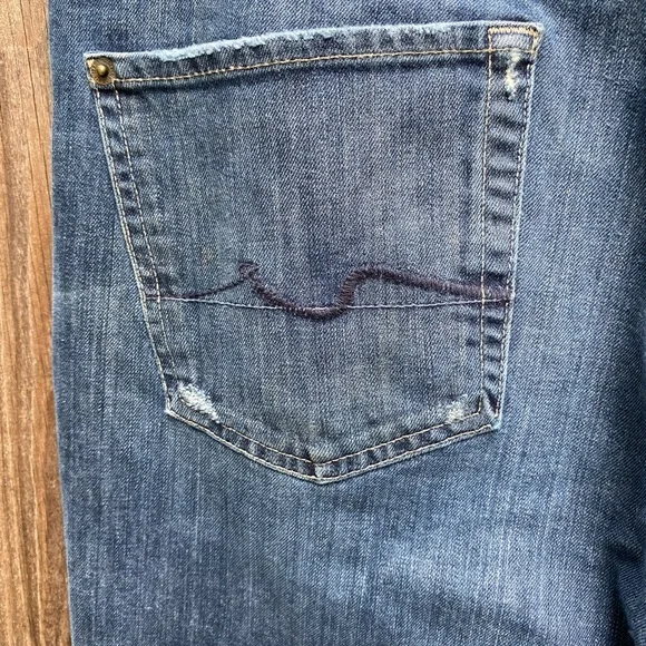 7️⃣Mens 7 for all mankind Bootcut Jeans - Picture 7 of 11
